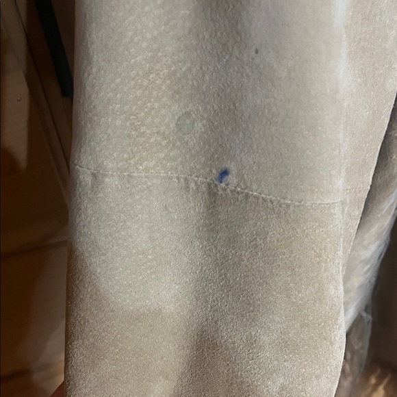 Vintage Fabio Genuine Leather Luxurious Shearling Leather Jacket in Tan - Picture 5 of 12